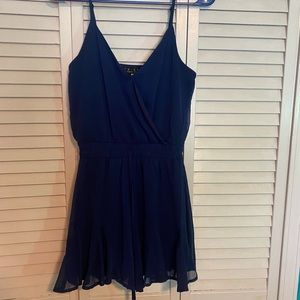 Navy romper from Francesca’s